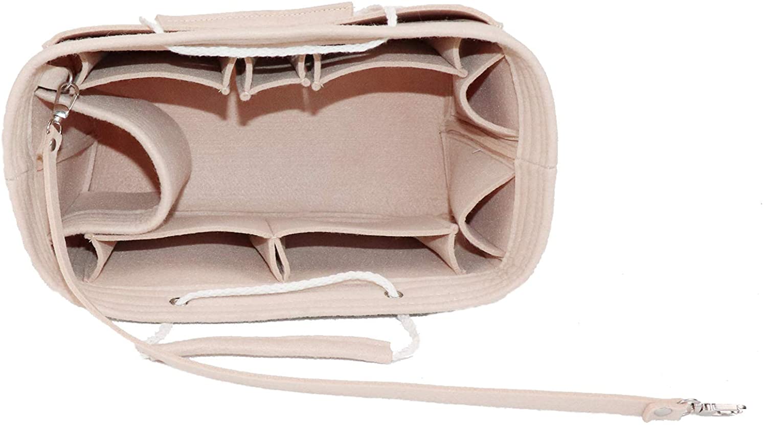 Lmeison Felt Fabric Purse Handbag Organizer Insert Bag For Speedy Neverfull Tote, 3 Sizes