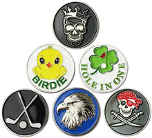 
                        
                          將圖片載入圖庫檢視器 GOLTERS Golf Ball Markers Golf Markers Golf Gifts Clips Pack of 6 - JOY2ESpree
                        
                      