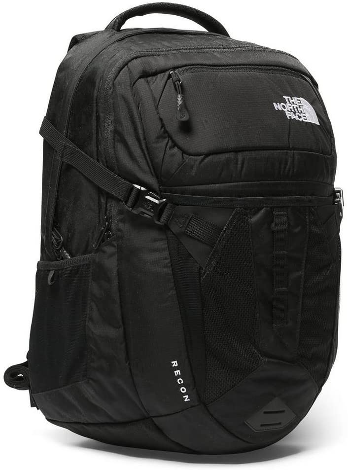 The North Face Women's Recon Backpack, TNF Black Heather/Silver Reflective, One Size