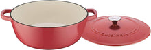 
                        
                          Cargar imagen en el visor de la galería, Cuisinart Cast Iron Casserole, Terracotta Orange, 5.5 Quart - JOY2ESpree
                        
                      