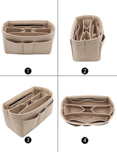 
                        
                          Muat gambar ke penampil Galeri, Felt Fabric Purse Tote Diaper Bag Organizer Insert Bag in Bag with Zipper Inner Pocket For Neverfull Speedy
                        
                      