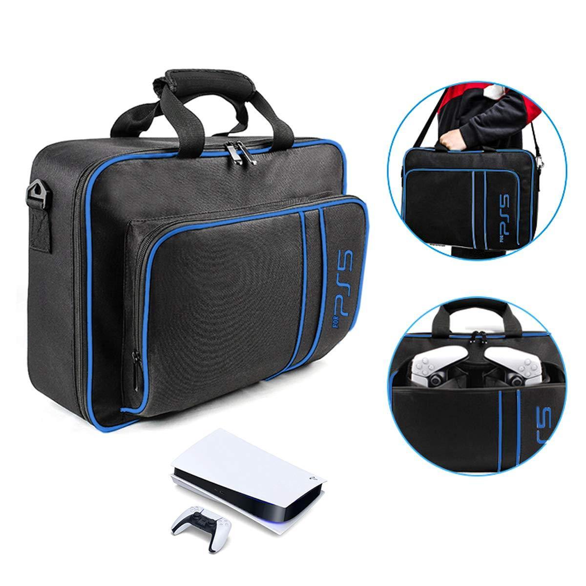 Waterproof Case Storage Bag for PS5,Carrying Case Protective Travel Bag Compatible for Playstation 5 igital Edition/Ultra. - JOY2ESpree