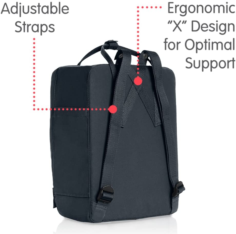 Fjallraven, Kanken Classic Backpack for Everyday, Ox Red
