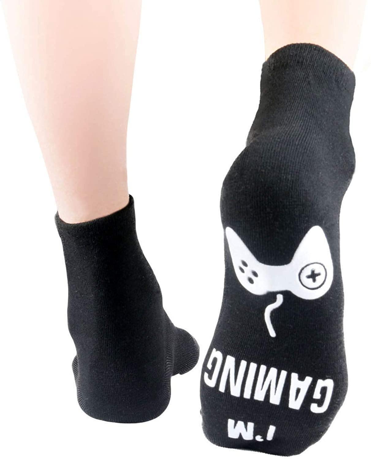 Do Not Disturb I'm Gaming Socks, Gaming Sock Funny Novelty Gift for Teen Boys Mens Gamer Kids Sons Husbands Boyfriends Women - JOY2ESpree
