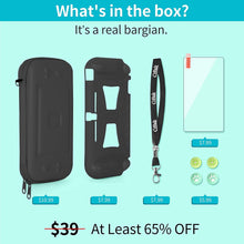 
                        
                          Muat gambar ke penampil Galeri, CoBak Carrying Case for Nintendo Switch Lite - with 1 Screen Protector, 1 Grip Case and 4 Thumb Grip Caps. - JOY2ESpree
                        
                      