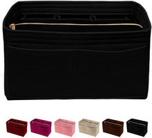 
                        
                          Load image into Gallery viewer, Purse Organizer Insert with Zipper Felt Bag Organizer Handbag Organizer Insert Bag In Bag Organizer
                        
                      