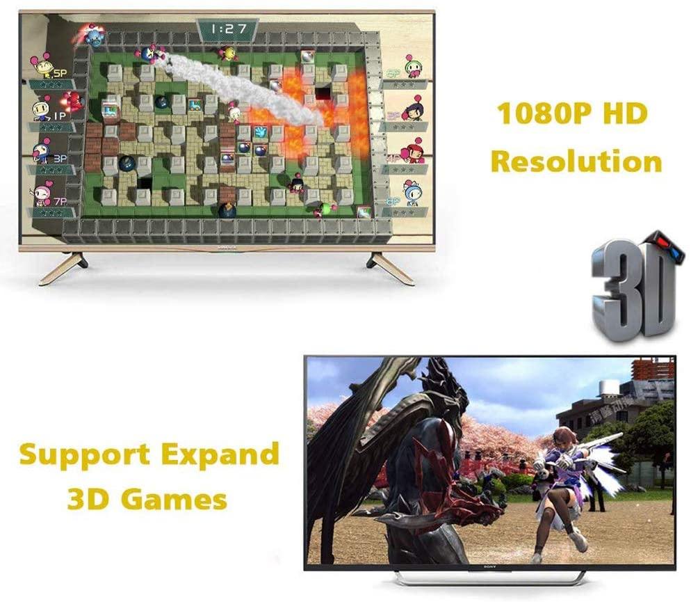 MOSTOP 3D & 2D Arcade Video Game Console 2680 Games in 1 Pandora's Box 180 3D Games 1080P HD 2 Players Arcade Machine - JOY2ESpree