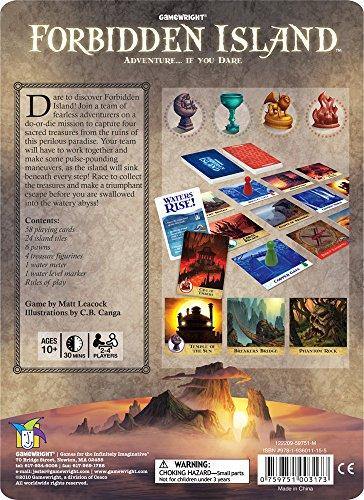 Forbidden Island – The Cooperative Strategy Survival Island Board Game - JOY2ESpree