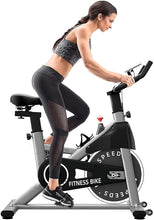 
                        
                          Muat gambar ke penampil Galeri, HAPICHIL Exercise Bikes Indoor Cycling Stationary bike with 35lbs Flywheel - JOY2ESpree
                        
                      