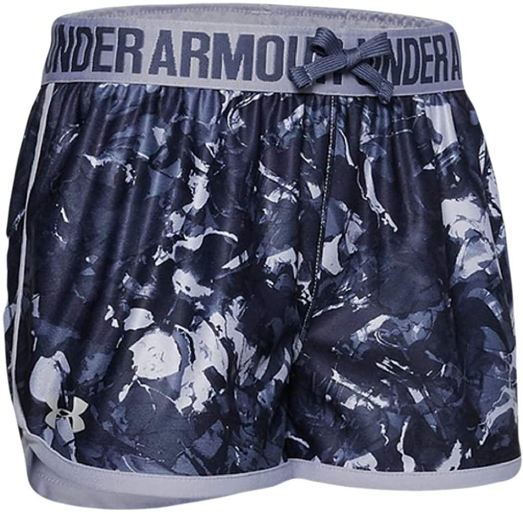 Under Armour Girls' Play Up Solid Workout Gym Shorts