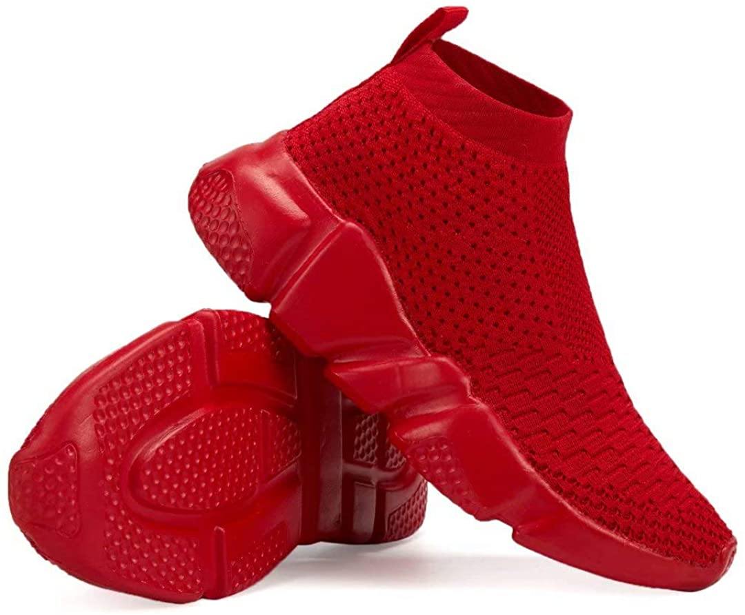 YAVY Kids Sock Sneakers for Boys and Girls Tennis Sock Shoes Lightweight Running Shoes Breathable Casual Sports Shoes - JOY2ESpree