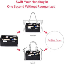 
                        
                          Cargar imagen en el visor de la galería, Felt Purse Organizer, Bag in Bag Organizer For Tote &amp; Handbag Speedy Neverfull, Medium Large Extra Large
                        
                      
