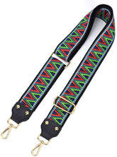 
                        
                          गैलरी व्यूवर में इमेज लोड करें, Bag/Purse Strap Replacement Crossbody Shoulder For Women Adjustable Jacquard Woven Cotton Guitar Strap Banjo Strap Style
                        
                      