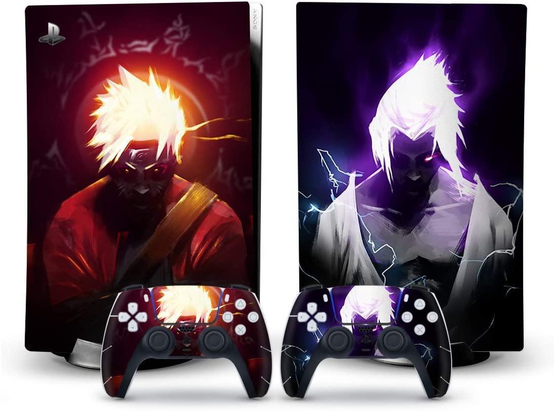 Mmoptop PS5 Skin Dragon-Ball Goku for Playstation 5 Digital Edition with Console and Dualsense Controller Full Set - JOY2ESpree