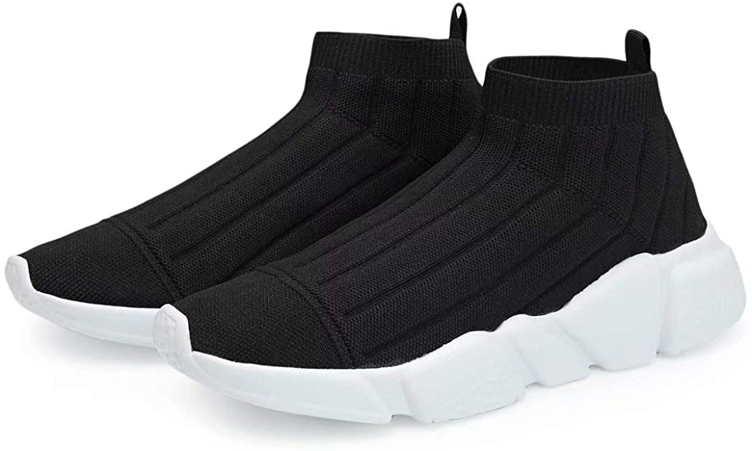 Voxge Men's and Women's Sock Sneakers Lightweight Breathable Athletic Running.