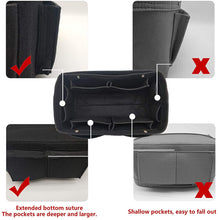 
                        
                          將圖片載入圖庫檢視器 Felt Purse Organizer Insert Bag organizer Multi Pocket Bag in Bag Organizer Shaper
                        
                      