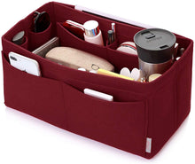 
                        
                          Cargar imagen en el visor de la galería, Felt Purse Organizer, Bag in Bag Organizer For Tote &amp; Handbag Speedy Neverfull, Medium Large Extra Large
                        
                      