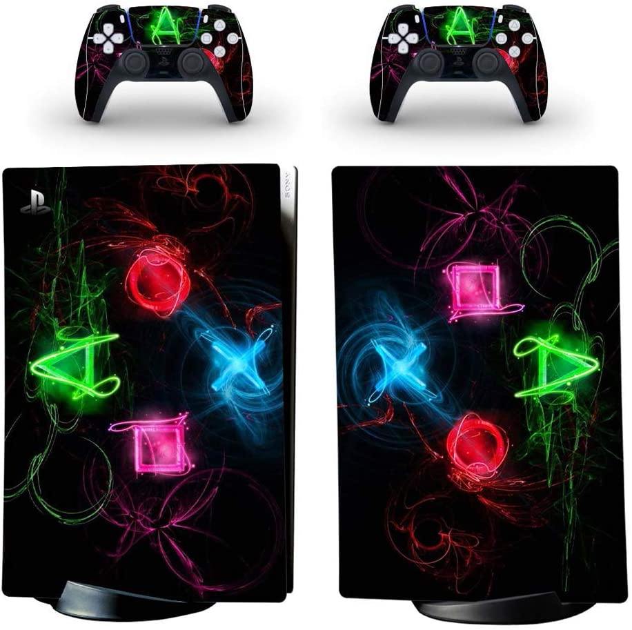 Whole Body Protective Vinyl Skin Decal Cover for Sony PS5 Playstation 5 Console Wrap Sticker Skins - JOY2ESpree