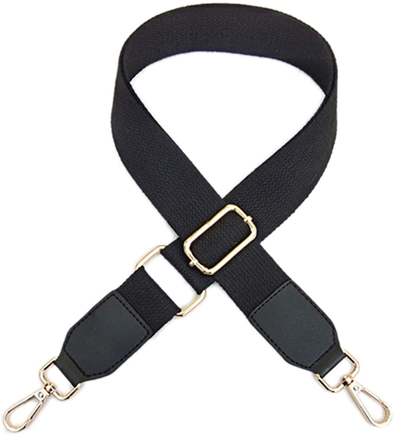 Beacone Wide Purse Strap Adjustable Canvas Replacement Crossbody Handbag Shoulder Bag Strap