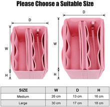 
                        
                          將圖片載入圖庫檢視器 JessLab Felt Purse Organizer Insert with 14 Pockets and Detachable Zip Pouch
                        
                      