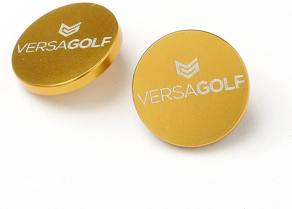 TruGroove Golf Club Groove Sharpener - Improved Backspin and Ball Control - Wedges and Irons - with 2 Free Color Matched Ball Markers - Made in USA - JOY2ESpree