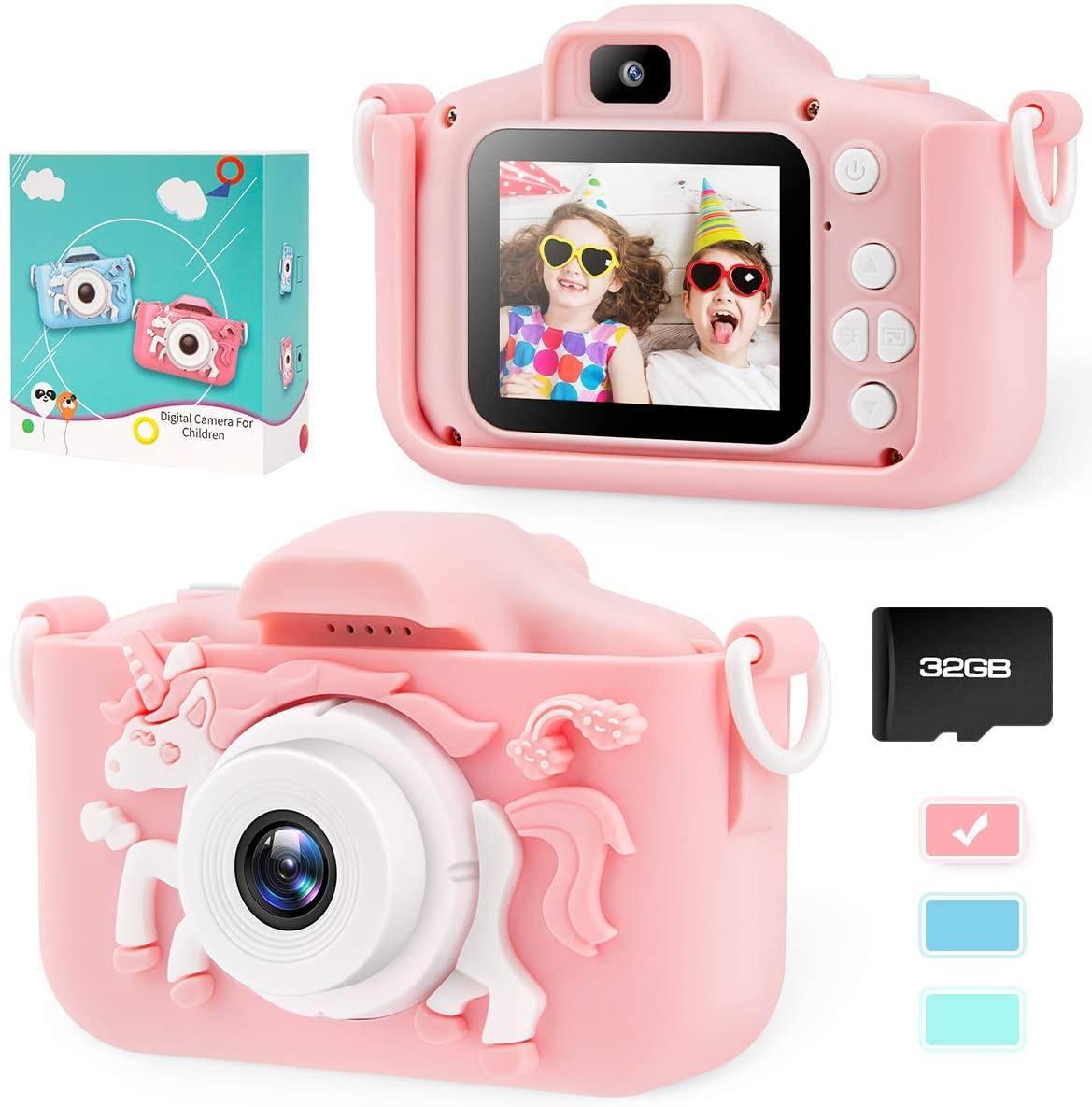Unicorn Kids Camera for Girls Boys Toddler - JOY2ESpree