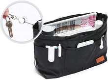 
                        
                          Cargar imagen en el visor de la galería, iN. Purse Organizer Insert with zipper Nylon fabric for women Handbags &amp; Totebag
                        
                      
