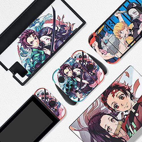 DLseego Switch Skin Sticker Pretty Pattern Full Wrap Skin Protective Film Sticker Compatible with Nintendo Switch - Boys and Girls - JOY2ESpree