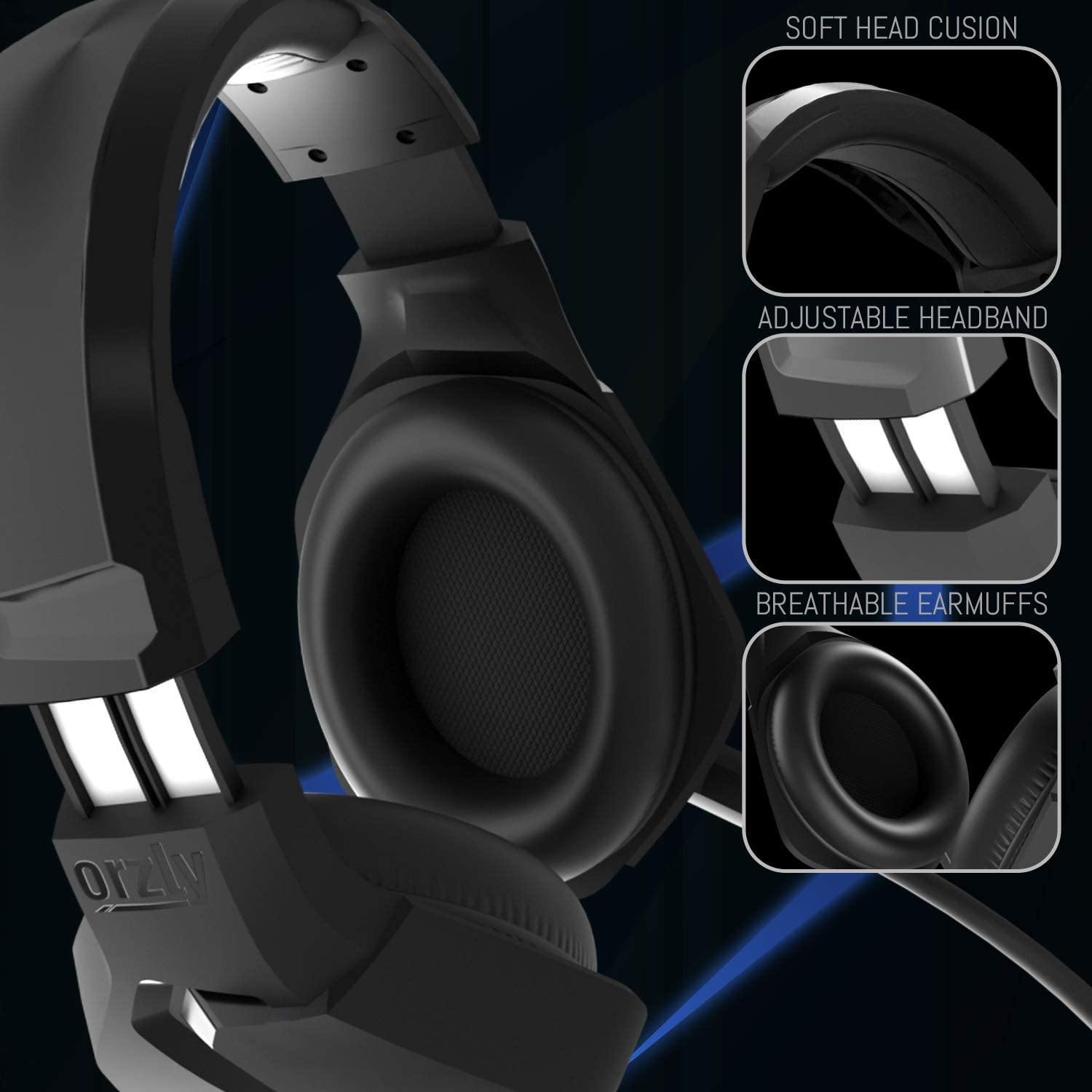 Orzly Gaming Headset for PC and Gaming Consoles PS5, PS4, Xbox Series X | S - JOY2ESpree