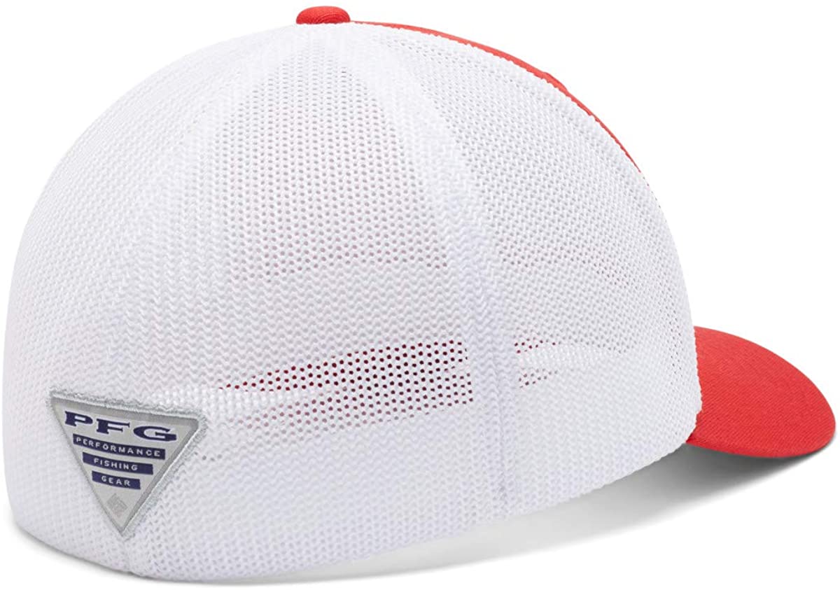 Columbia Unisex-Adult PFG Mesh Fish Flag Ball Cap