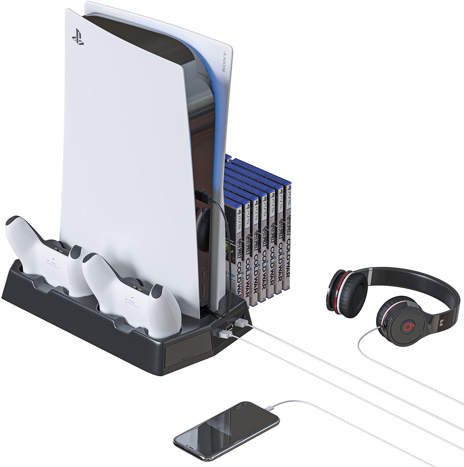 Skywin PS5 Stand - Compatible Playstation 5 Console Cooling Stand - JOY2ESpree