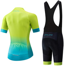 
                        
                          Muat gambar ke penampil Galeri, Women's Cycling Clothing Short Sleeve Bike Jersey Sets Bib Shorts Summer Cycling Sets Reflective
                        
                      