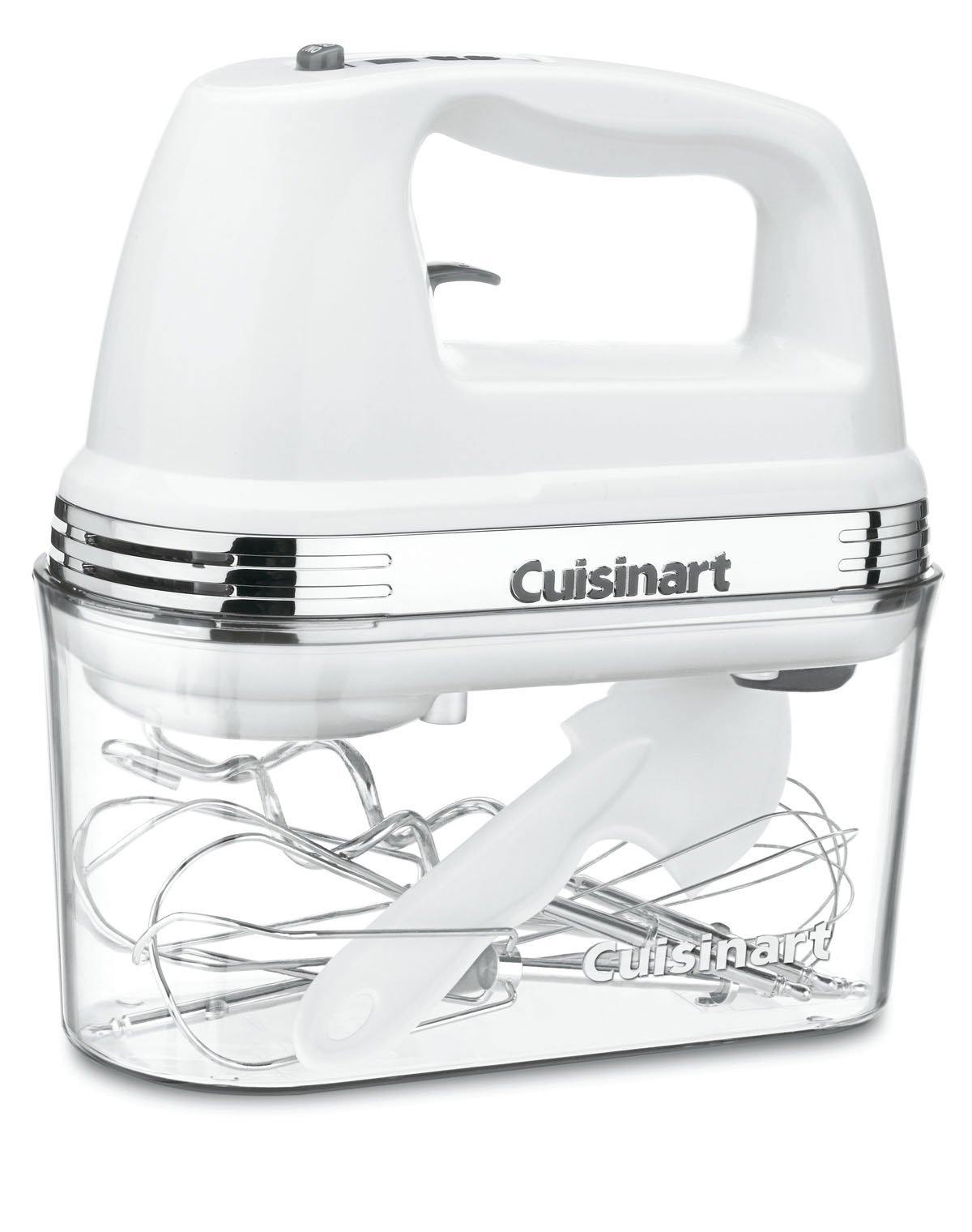 Cuisinart HM-90S Power Advantage Plus 9-Speed Handheld Mixer with Storage Case, White - JOY2ESpree