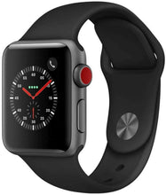 
                        
                          Muat gambar ke penampil Galeri, Apple Watch Series 3 (GPS + Cellular, 38MM) - Space Gray Aluminum Case with Black Sport Band (Renewed) - JOY2ESpree
                        
                      