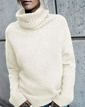 
                        
                          Muat gambar ke penampil Galeri, FISACE Womens Solid Round Neck Oversized Turtleneck Full Sleeve Knitted Sweater Pullover
                        
                      