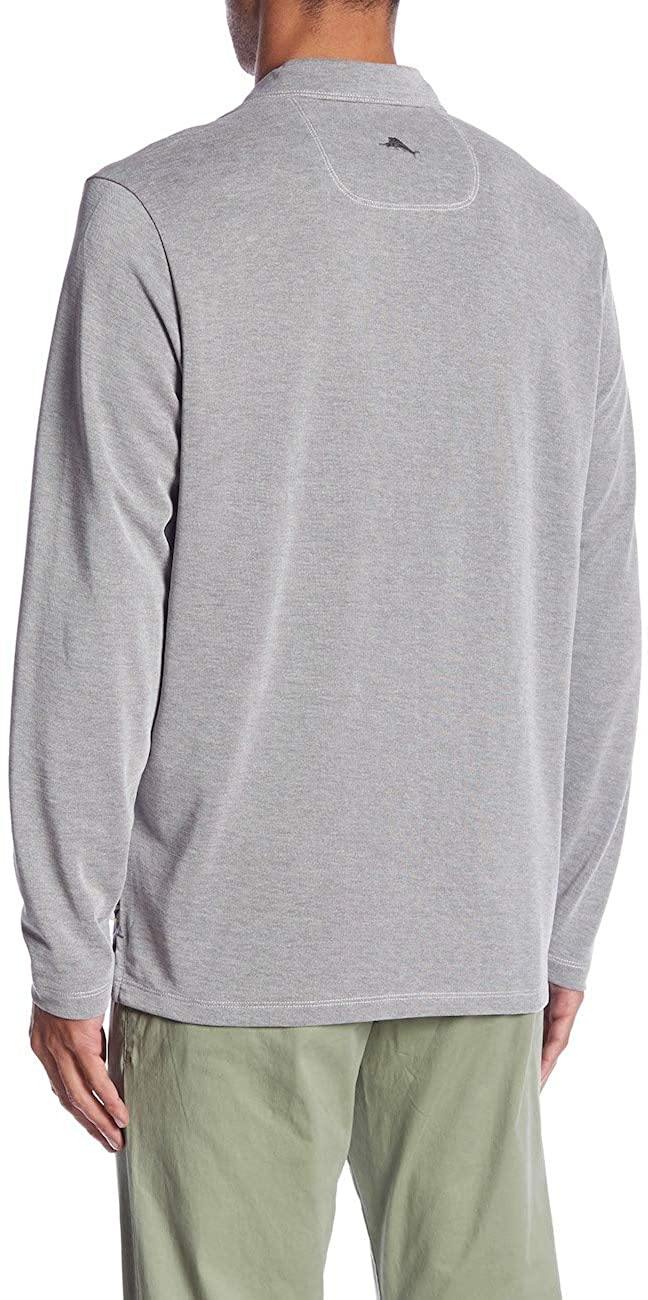 Tommy Bahama Long Sleeve Shoreline Surf Golf Polo Shirt
