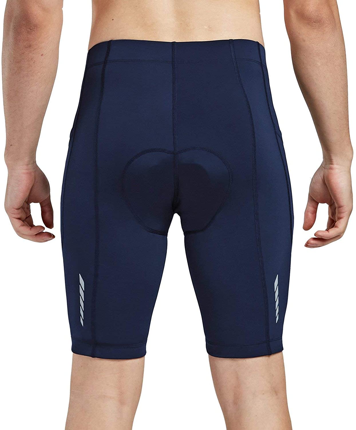 BALEAF Men's Bike Shorts Padded Cycling Bicycle Road Bike Tights Biker Pockets UPF 50+