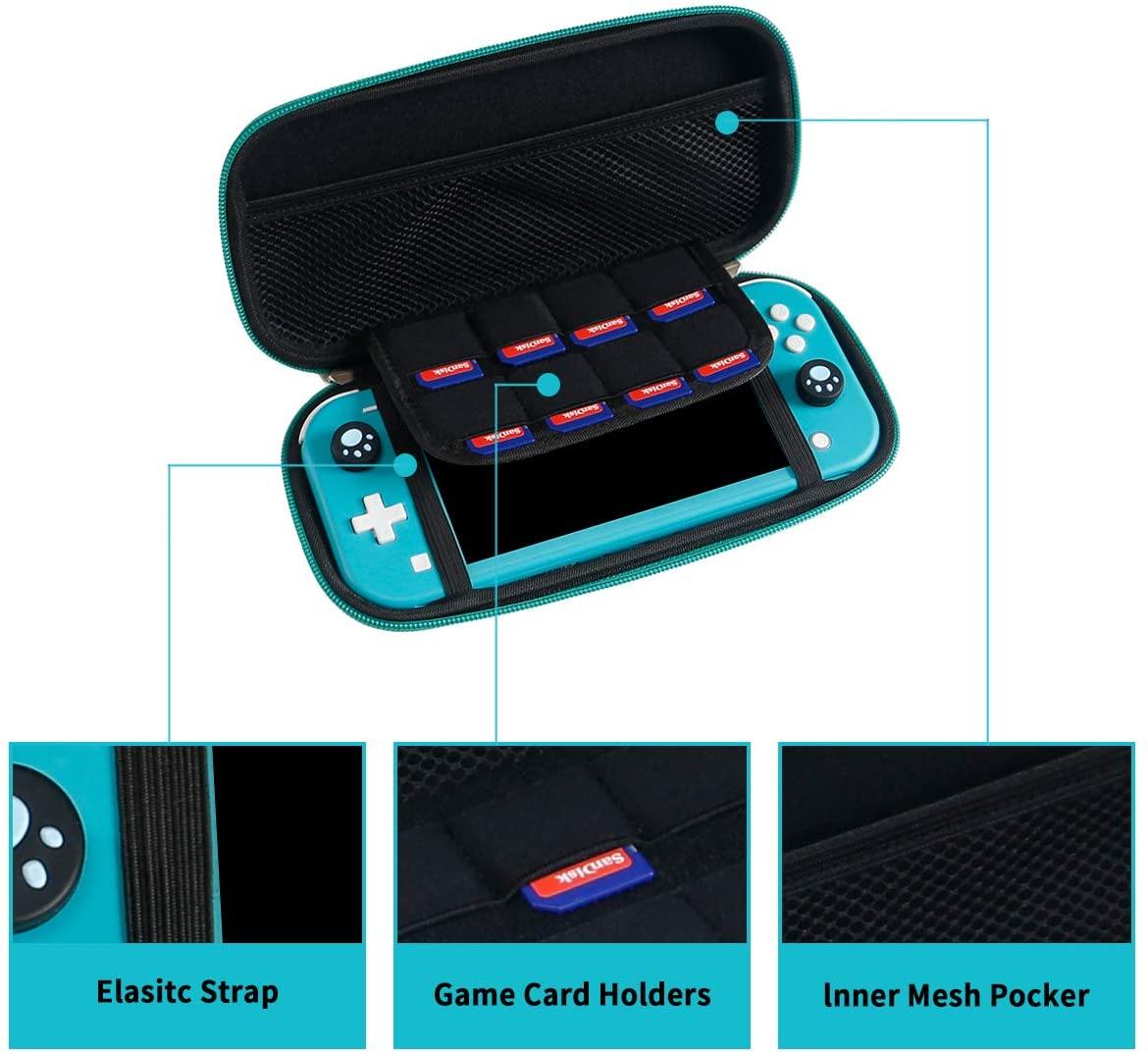 Carrying Case for Nintendo Switch,Travel Carry Cover Hard Shell Storage for Leaf Crossing NS Console and Accessories - JOY2ESpree