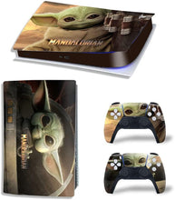
                        
                          Load image into Gallery viewer, Mmoptop PS5 Skin for Playstation 5 Disc Version Console and Controller Vinyl Cover Skins Wrap - Black Pan-Ther - JOY2ESpree
                        
                      