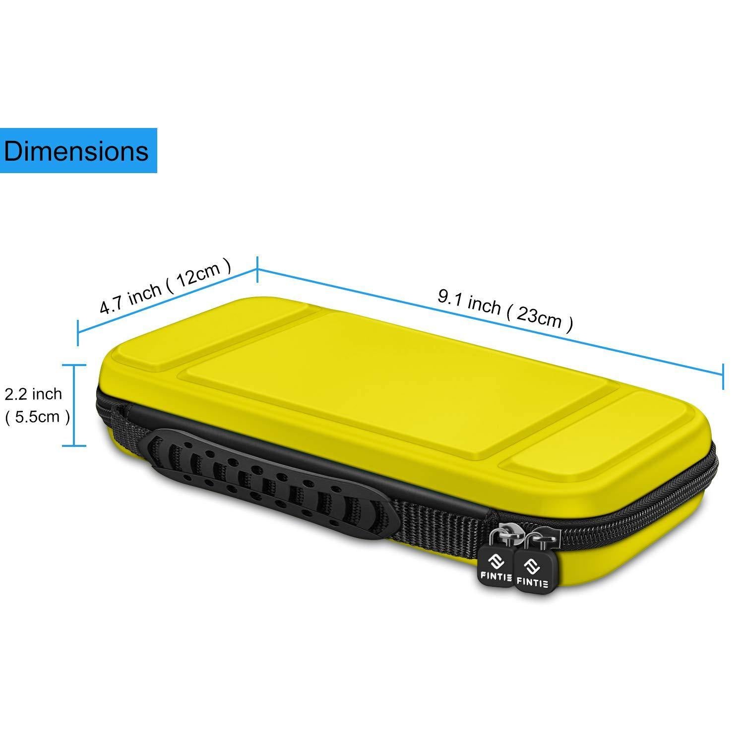 Fintie Carry Case for Nintendo Switch Lite 2019 - [Shockproof] Hard Shell Protective Cover Bag with 15 Game Card/2 Micro SD Card Slots - JOY2ESpree