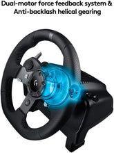 
                        
                          गैलरी व्यूवर में इमेज लोड करें, Logitech Dual-Motor Feedback Driving Force G29 Gaming Racing Wheel with Responsive Pedals for PlayStation 5, PlayStation 4 and PlayStation 3 - Black - JOY2ESpree
                        
                      