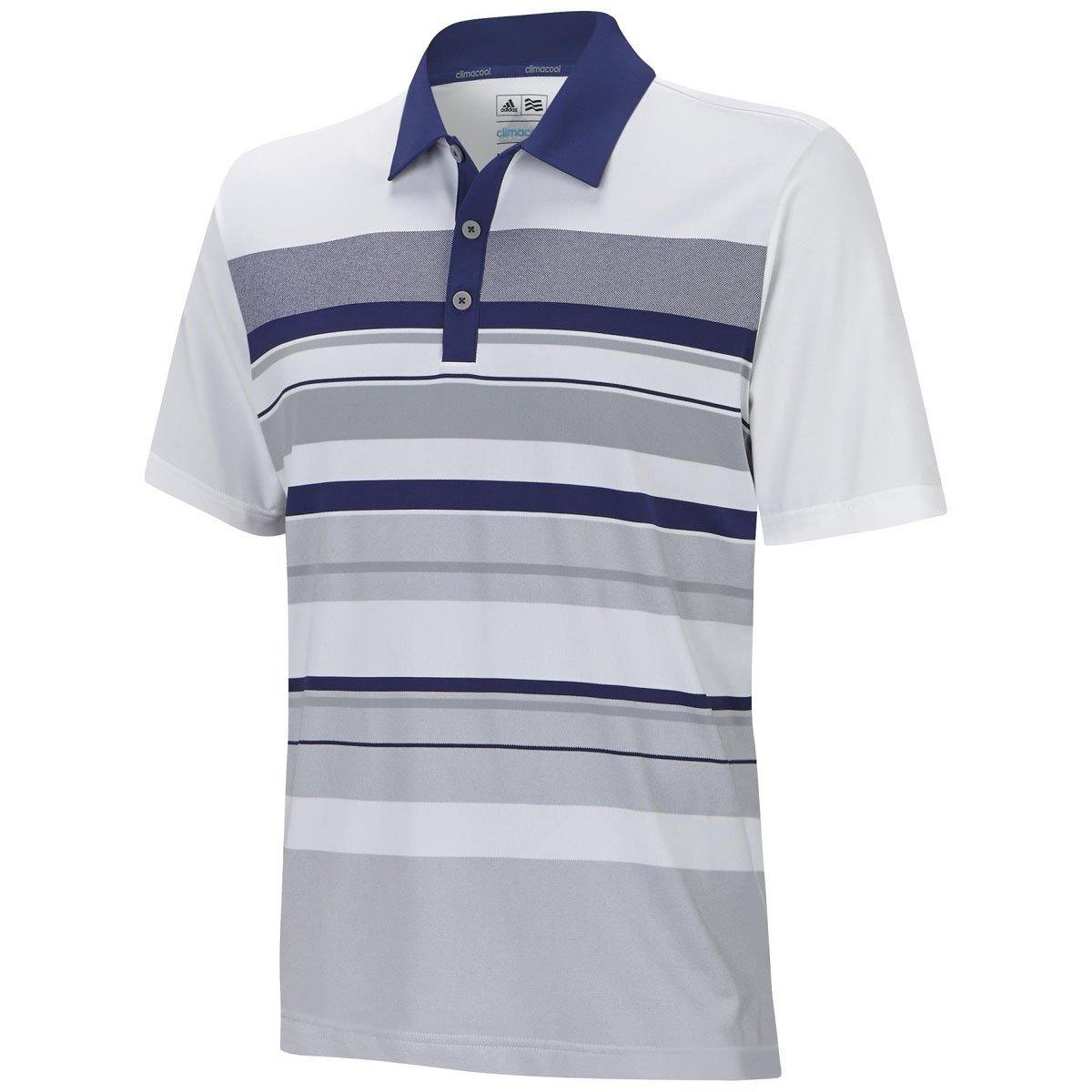 adidas Golf Men's Climacool Graphic Chest Stripe Polo - JOY2ESpree