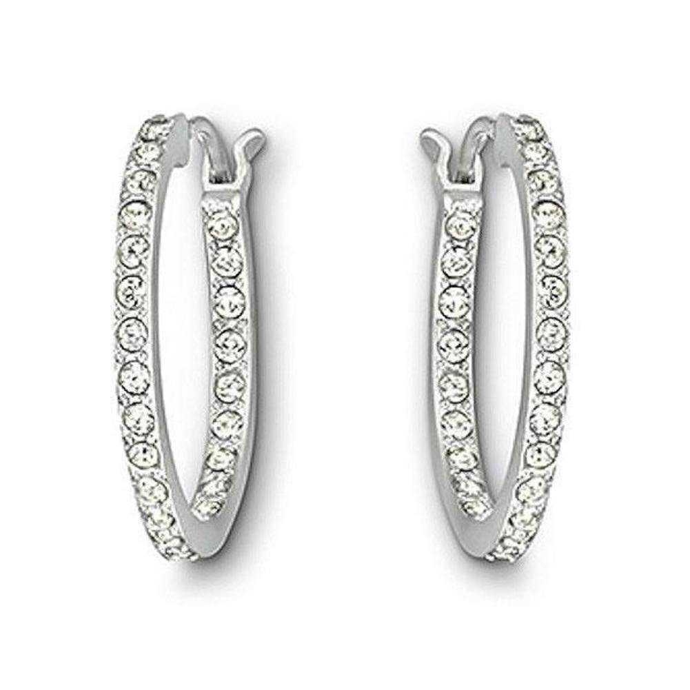 Swarovski Summerset Hoop Pierced Earrings - JOY2ESpree