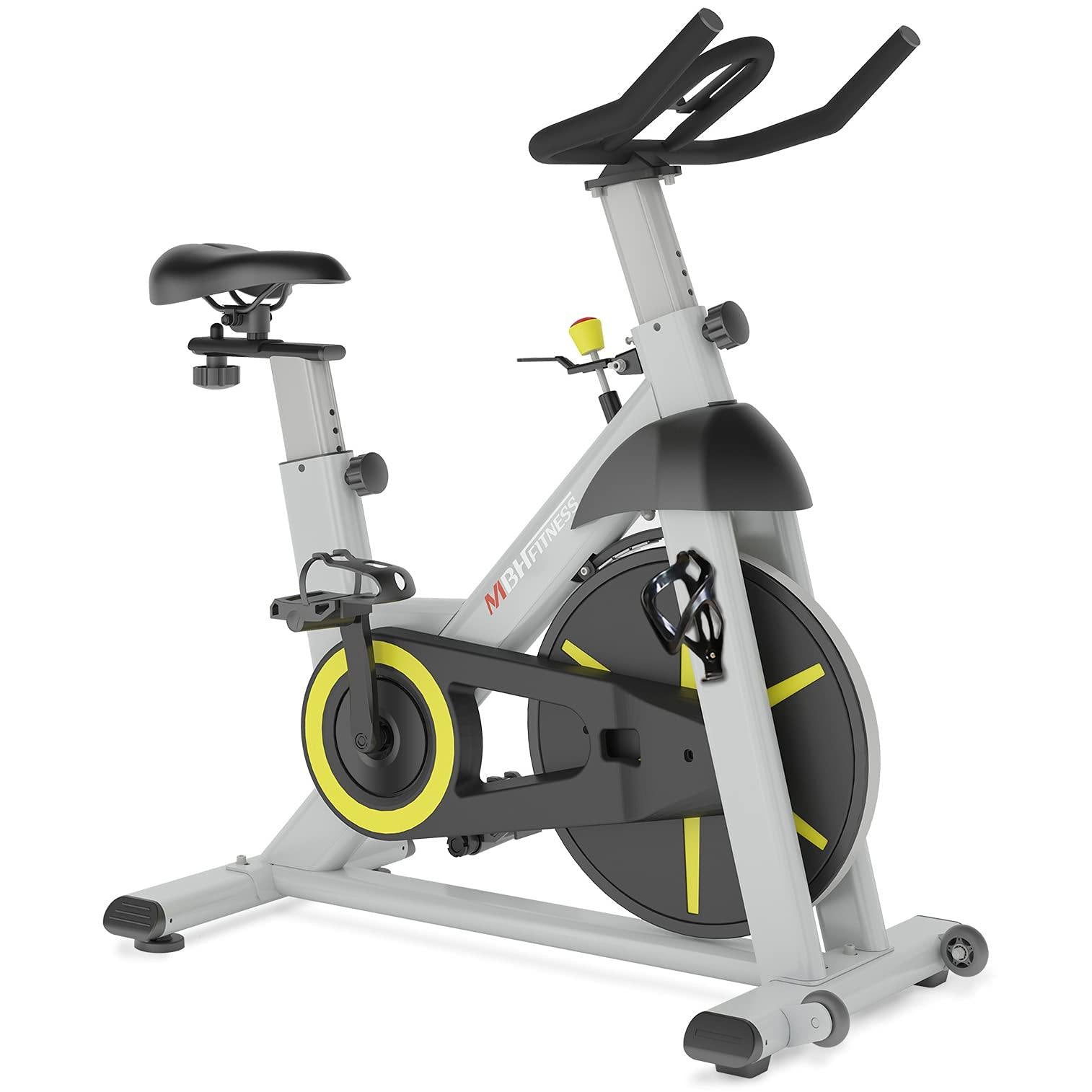 MBH Fitness Magnetic Exercise Bike Stationary, Indoor Cycling Bike for Home Gym Use - JOY2ESpree