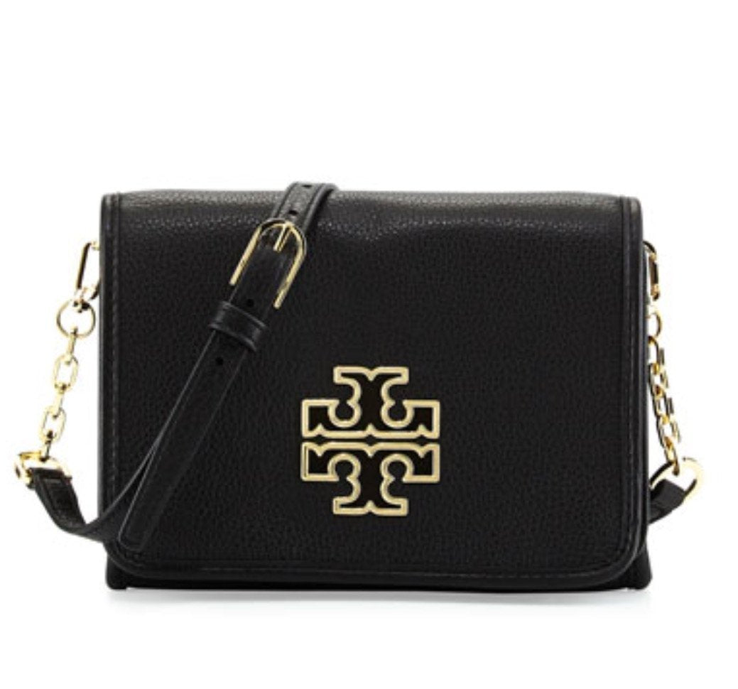 Tory Burch Britten Combo Crossbody in Black 8026