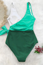 
                        
                          画像をギャラリービューアに読み込む, CUPSHE Women's One Piece Swimsuit Knotted Color Block Bathing Suit
                        
                      