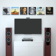 
                        
                          गैलरी व्यूवर में इमेज लोड करें, NIUBEE Black Vinyl Record Shelf Wall Mount 6 Pack - JOY2ESpree
                        
                      