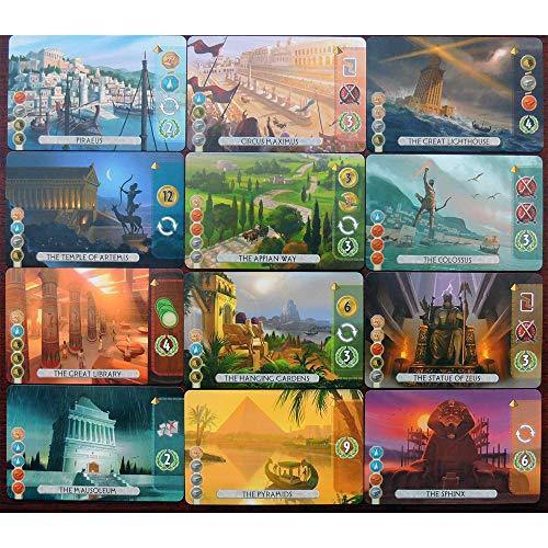 7 Wonders Duel Board Game (BASE GAME) | Board Game for 2 Players - JOY2ESpree