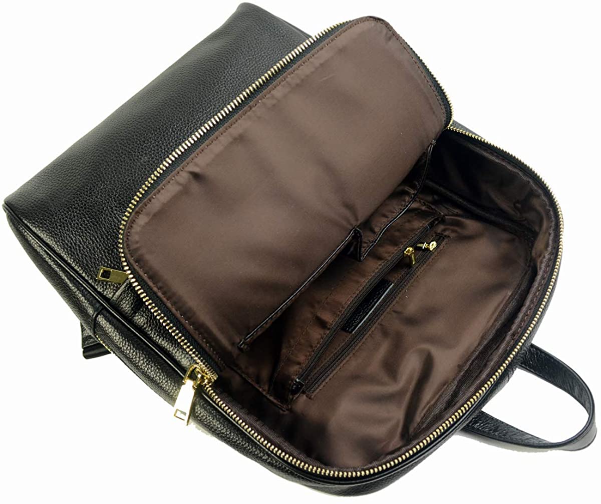 Coolcy Hot Style Women Real Genuine Leather Backpack Fashion Bag