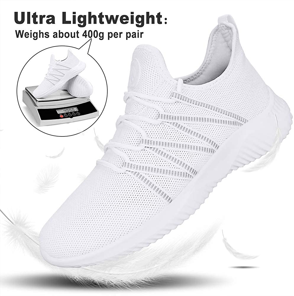 Feethit Mens Slip On Running Shoes Breathable Lightweight Comfortable Fashion Non Slip Sneakers for Men